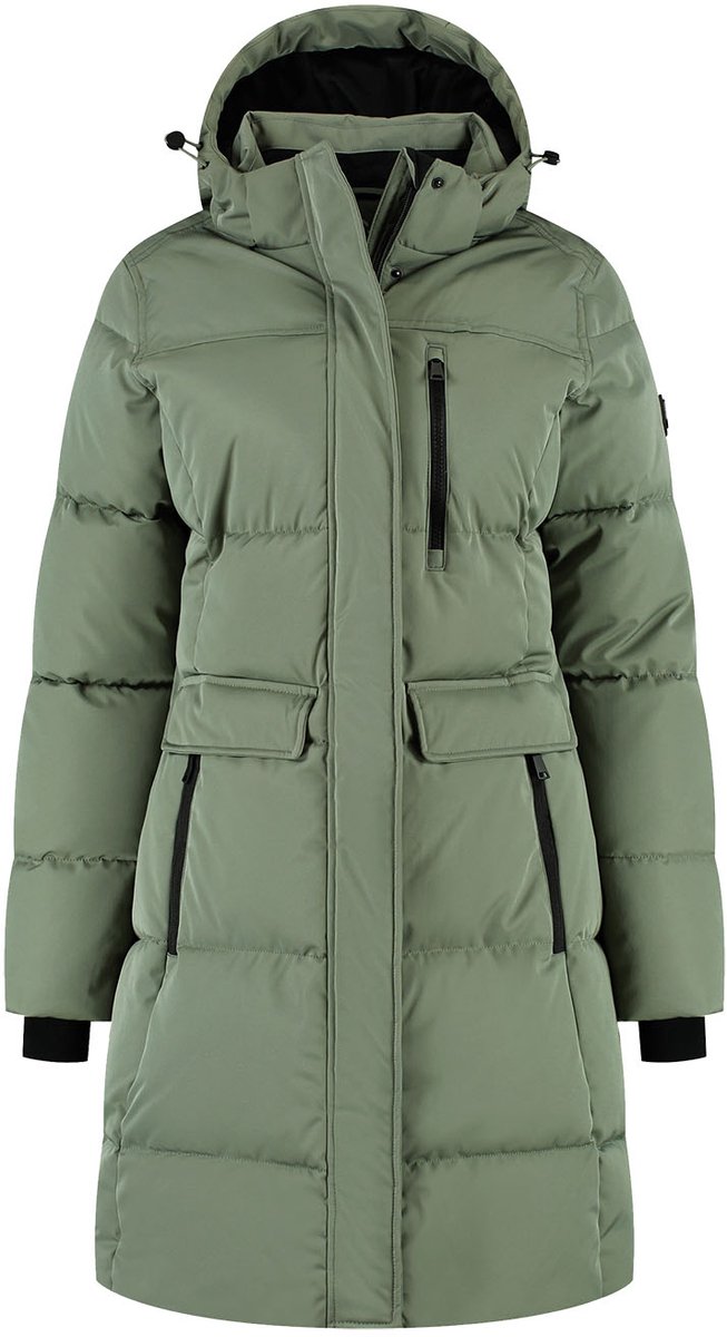 Kjelvik Poppy Dames Outdoorjas Licht Groen