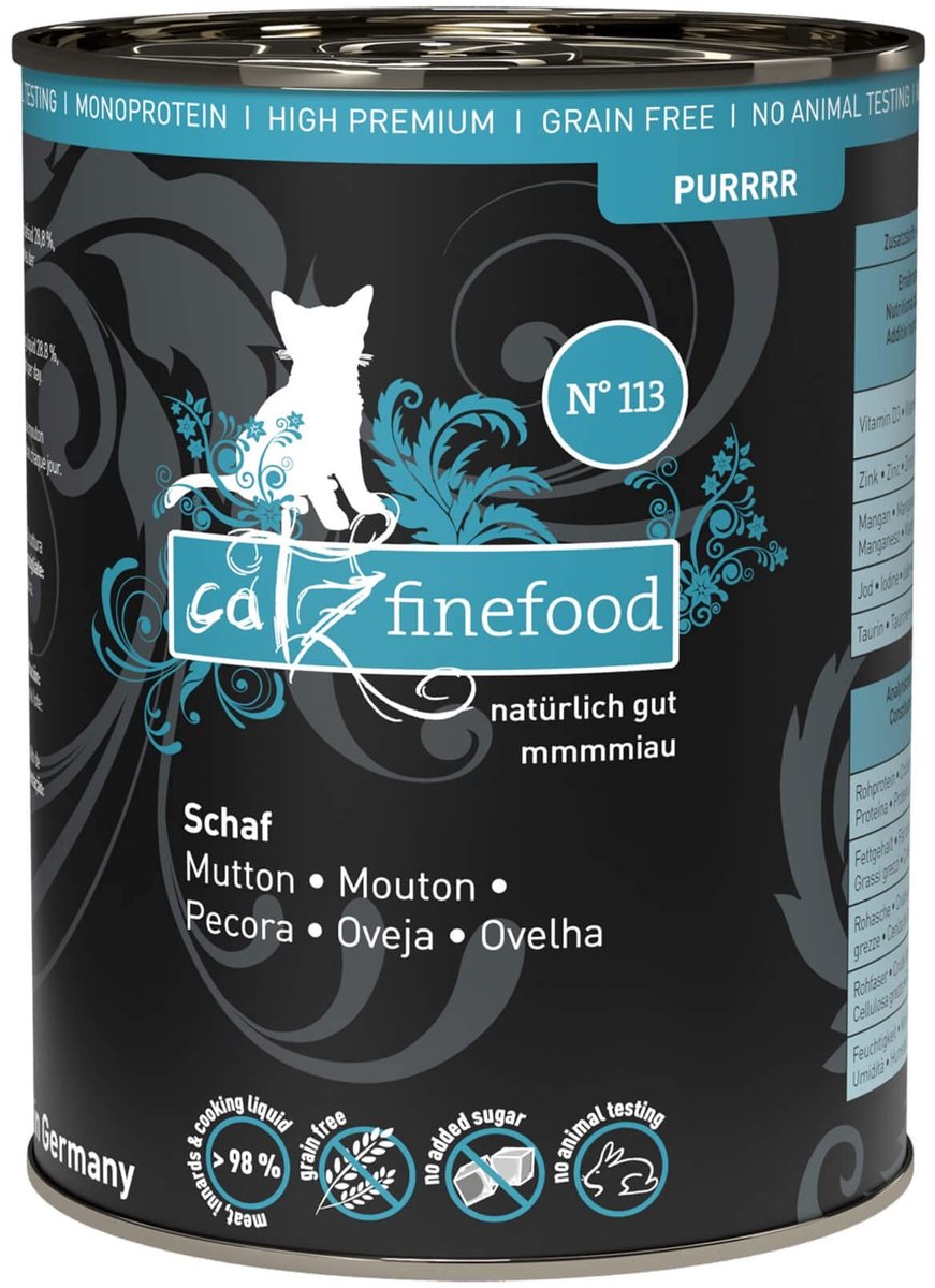 Solidchoice - Sheep Monoprotein Kattenvoer Wet voor Gevoelige Katten 6 x 400 g