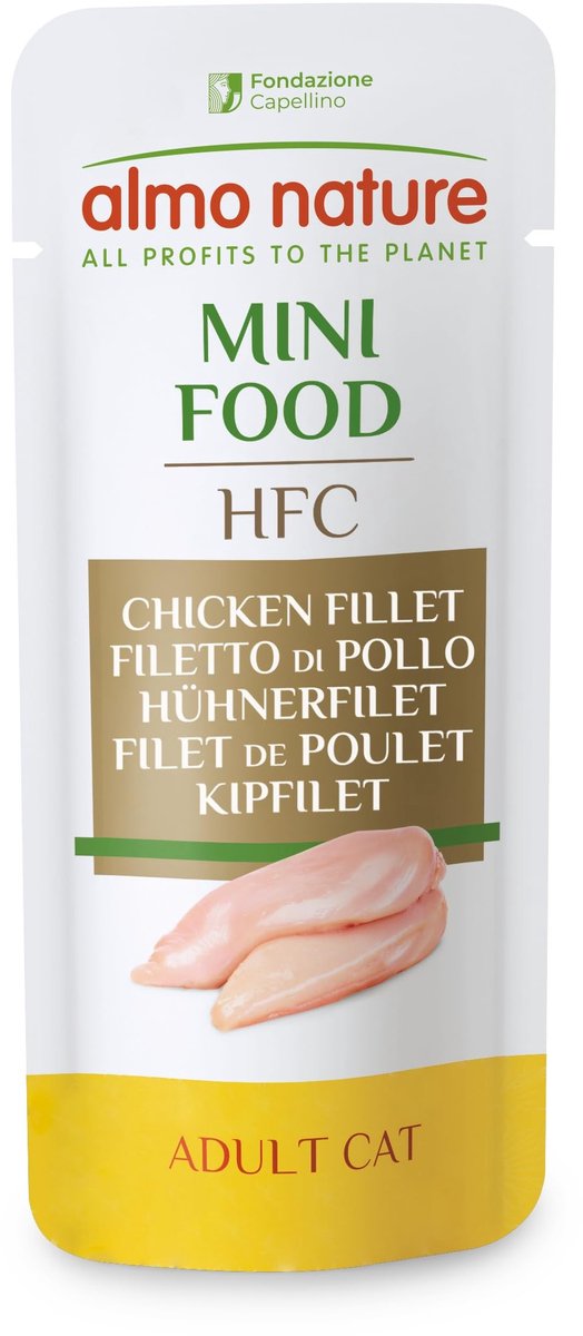 Solidchoice - Nat Voer voor Volwassen Katten met Kip - Zak 3g