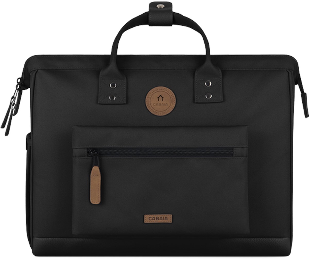 Cabaia Messenger Dames & Heren laptoptas - 16 inch - Werktas A4 - rPet - Zwart