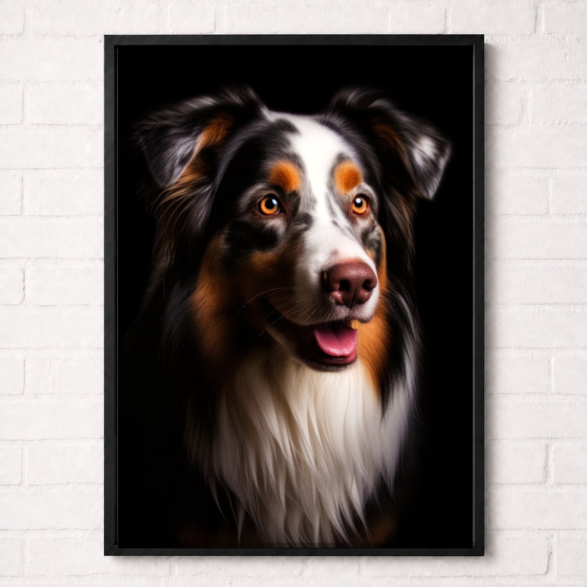 Australische Herder Poster - Huisdieren Collectie - Dieren Posters - A2+ 43,2 x 61 cm