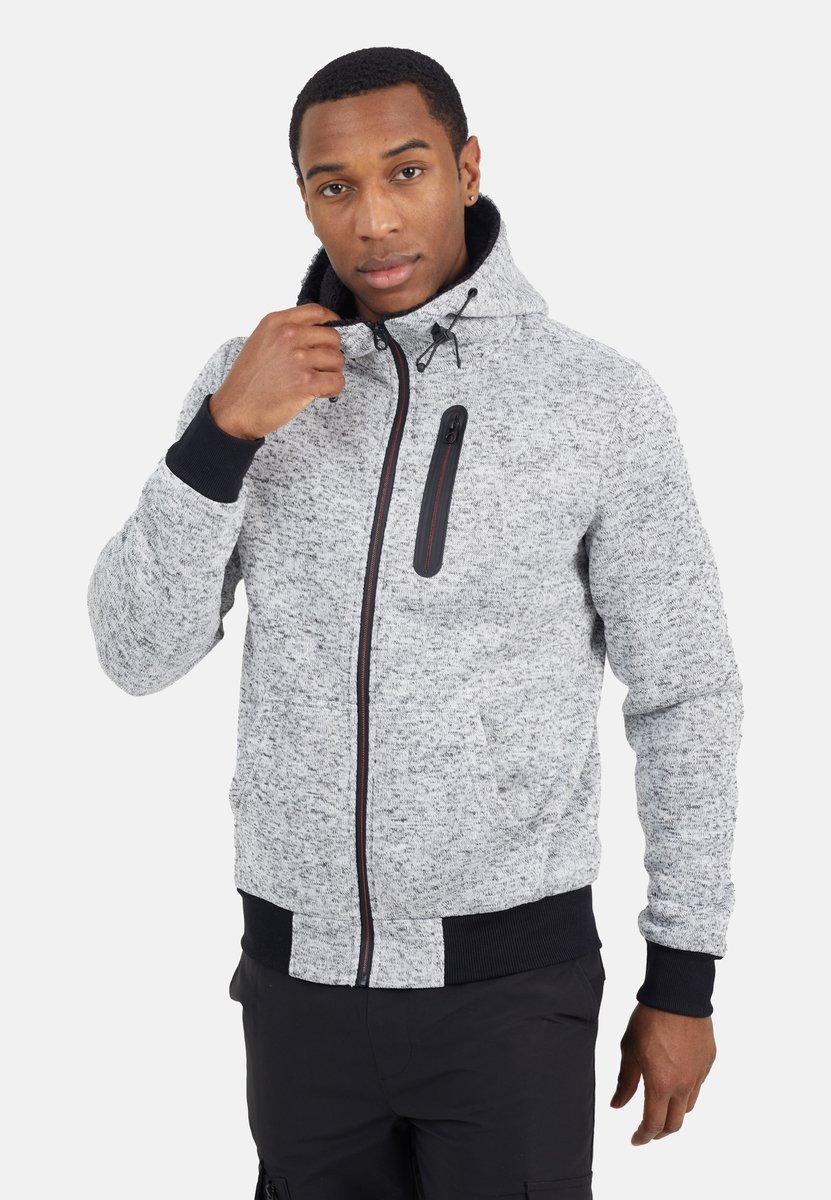 Brave Soul - Outdoorjas - Polyester - Mannen - Maat M - grijs