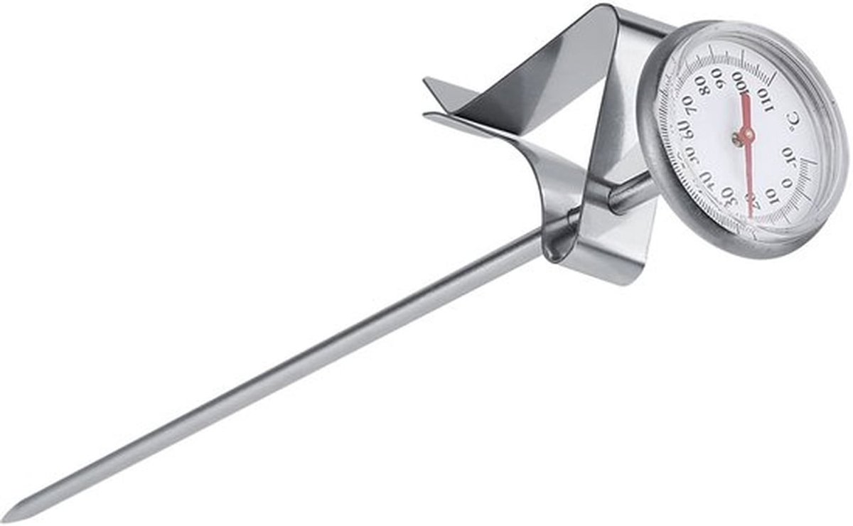 Kookthermometer Digitale - Vleesthermometer - Voedselthermometer - Kookthermometer Vloeistof - Melkthermometer - Roestvrij Stalen Punt