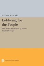 Boekhoes 'Lobbying for the People' door Jeffrey M. Berry. Grijs en beige met oranje onderkant. Princeton Legacy Library.