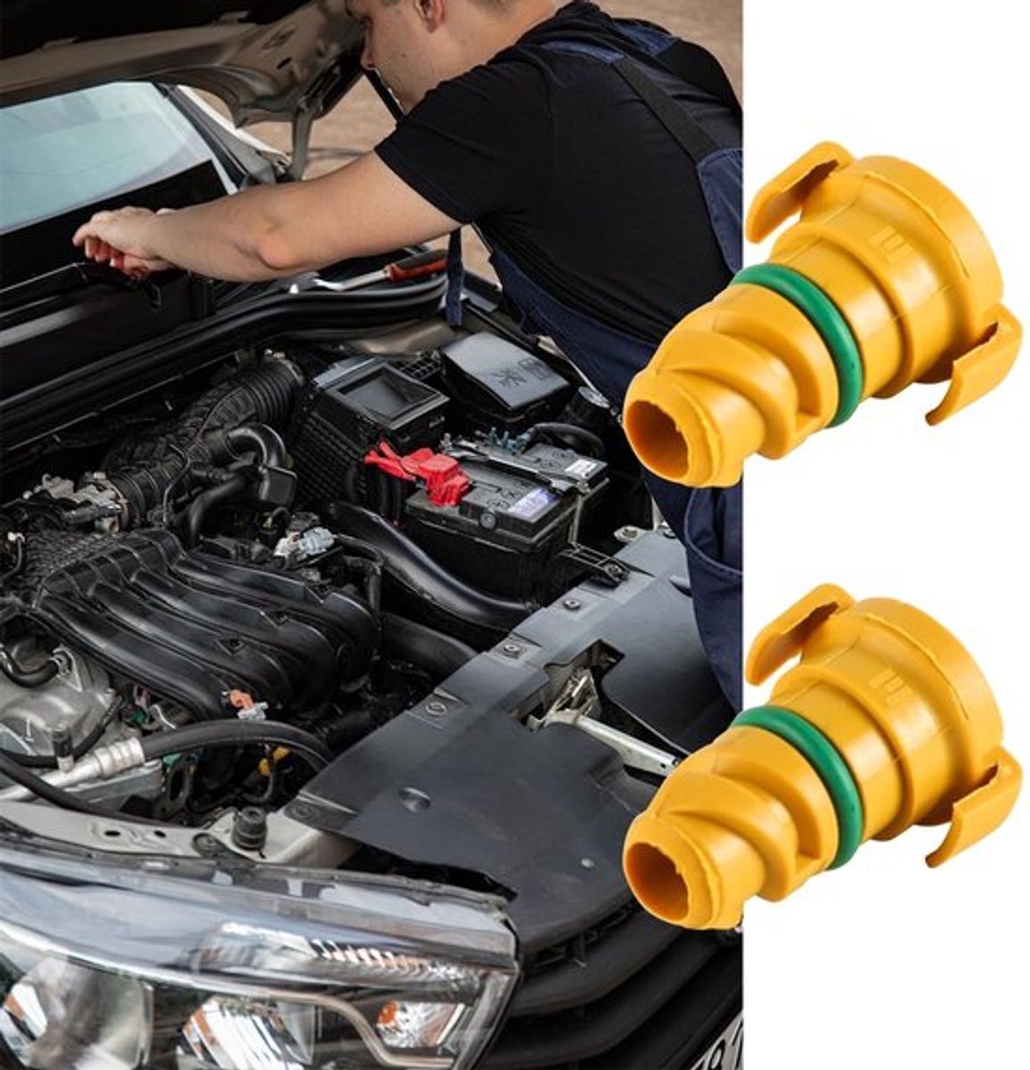 6-pack olieaftapplugs - Aftapschroef voor motoroliecarter