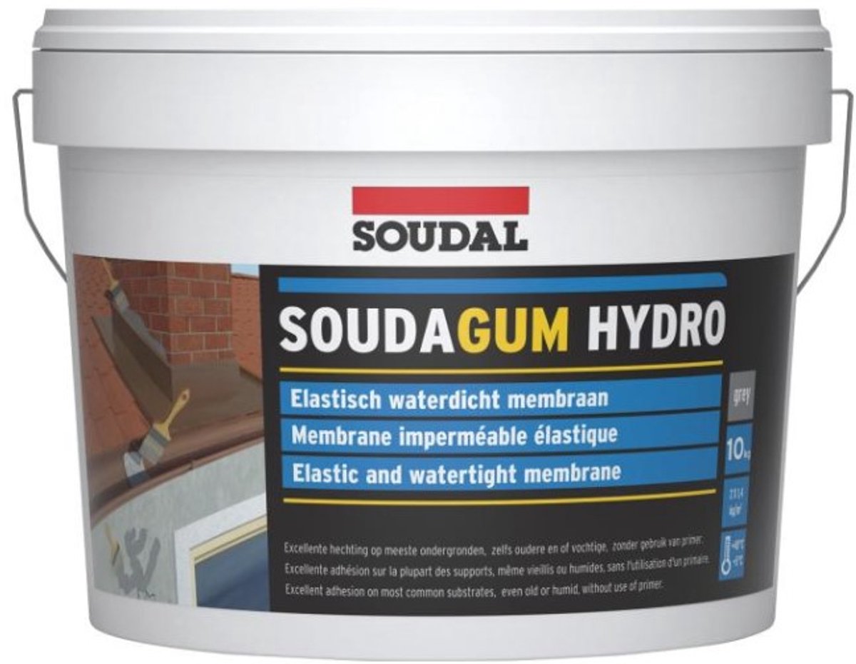 Soudal Soudagum Hydro Grijs 10kg