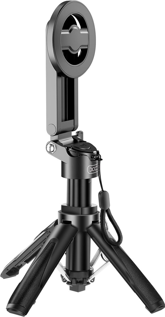 XO, 4-in-1 Magnetische Statiefhouder met Bluetooth Afstandsbediening, Zwart