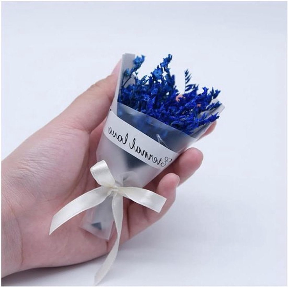 Allecta - Mini-boeketten van natuurlijk gedroogde bloemen voor decoratie