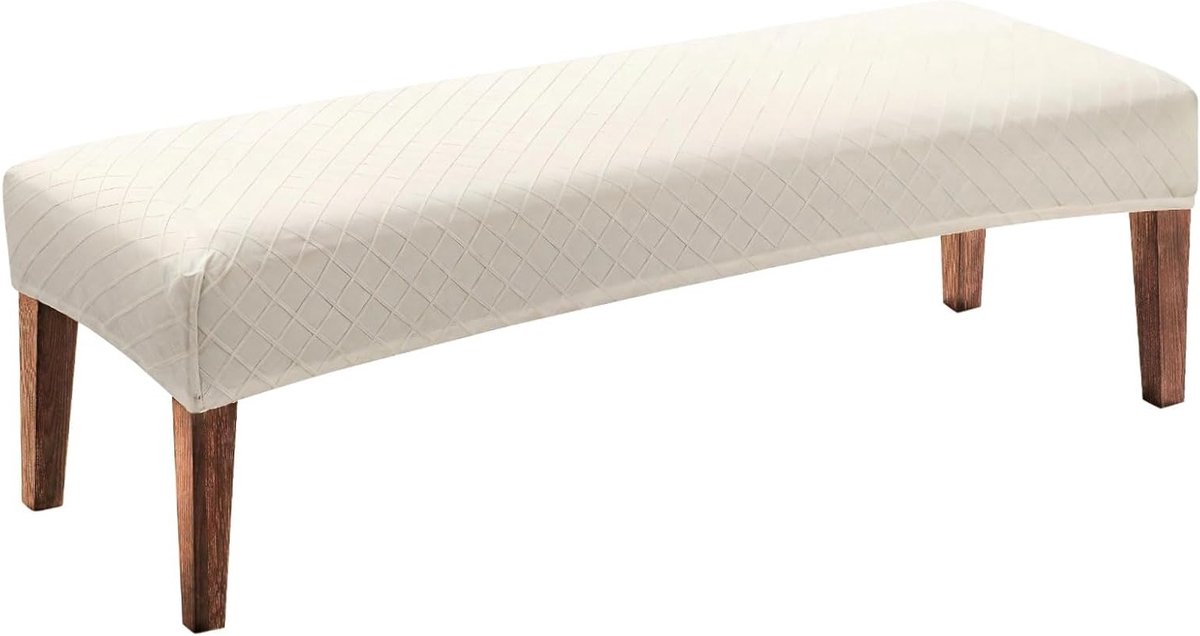 Afneembare en wasbare stoelhoes voor eetkamerbanken, waterdicht en geschikt voor woonkamer en keuken, beschermende stoelbekleding voor langdurig gebruik