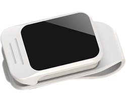 Brilhouder Auto - Zonnebrilhouder Vizier - Auto Organiseren - Compact Multifunctioneel - 3.5 x 7 cm - Beige
