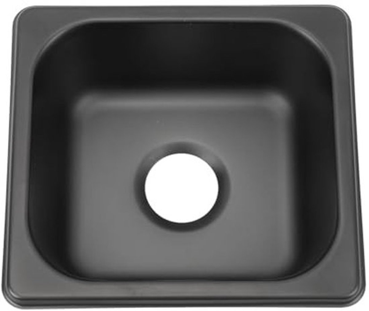Dailygoods- Gootsteen Roestvrij Staal - Enkele Spoelbak - Ingebouwde Installatie