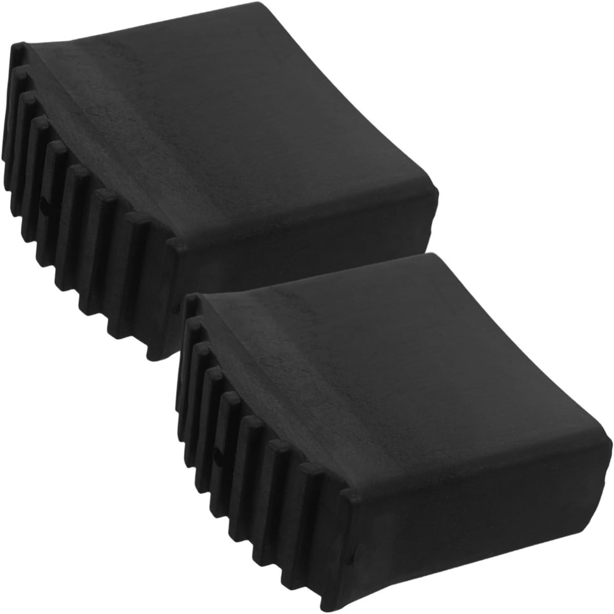 Ladder Voet Covers - Ladderkussens Antislip - Veilig Werken - Geïsoleerd Ontwerp - 7 x 7 x 3.1 cm - Zwart