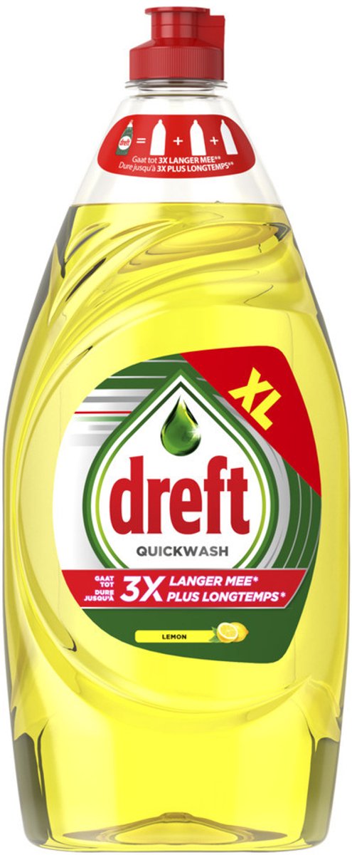 Afwasmiddel dreft citroen quickwash 820ml | 8 stuks