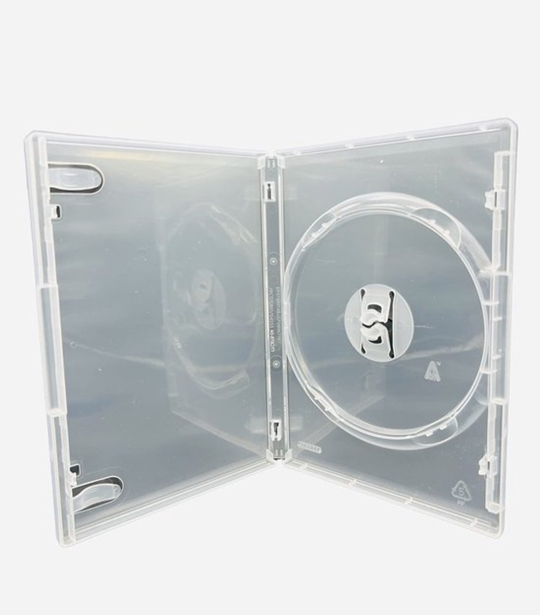 OmGoods - Dailygoody - Transparante DVD Cases - 50 Stuks - Hoogwaardige Kwaliteit