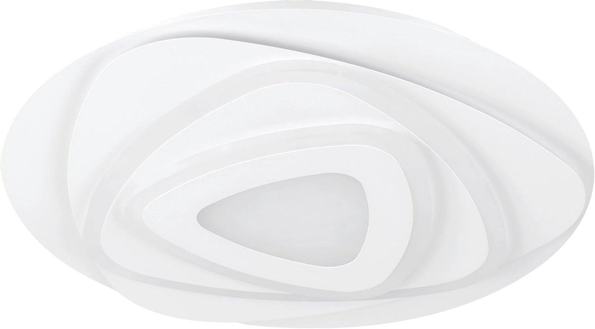LED Plafondlamp - Opbouw Lamp - Ruimte Verlichten - Energiezuinig Neutraal Wit - Ø 38 cm - Wit