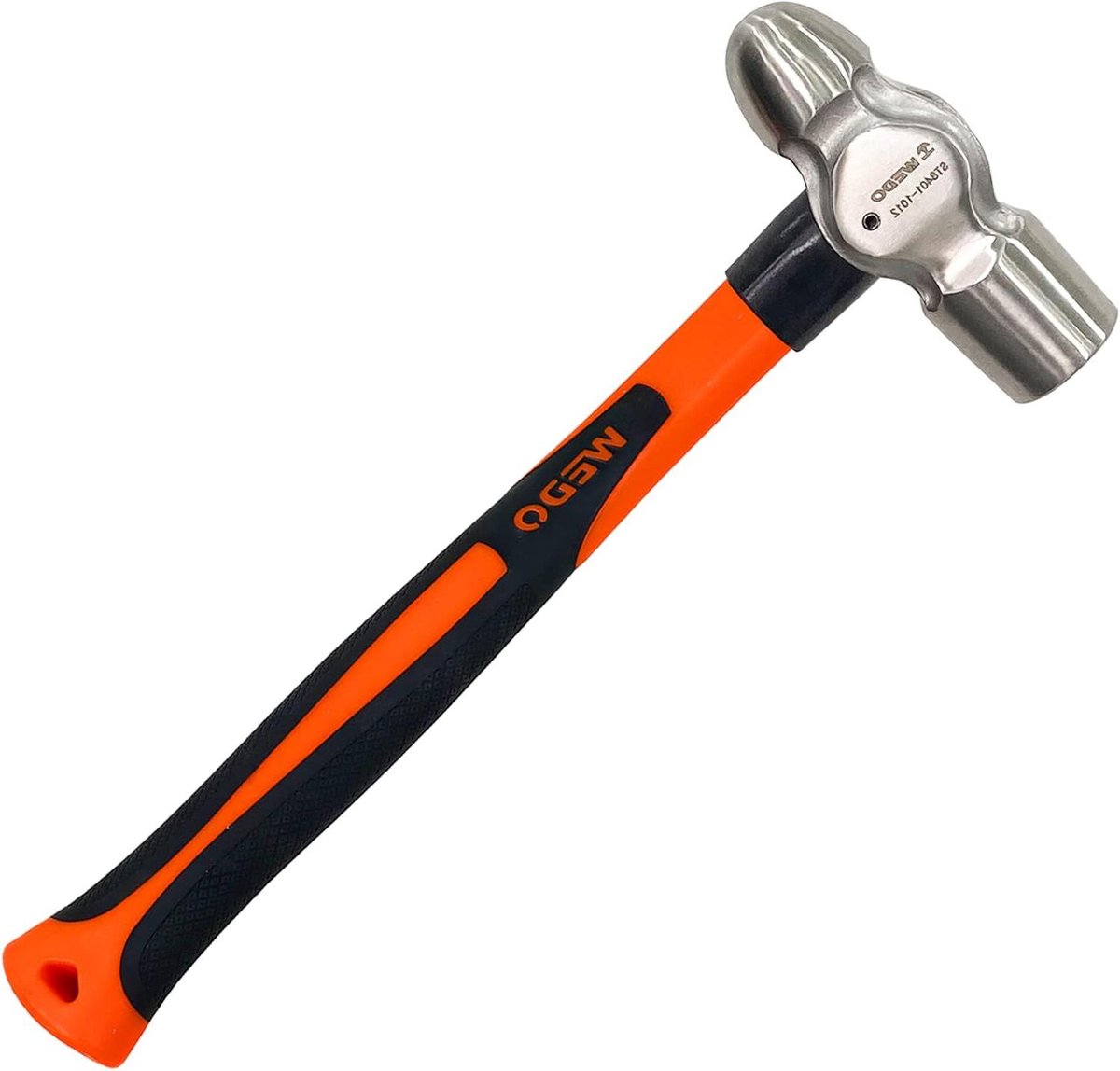 Kogelkop Hamer - Voorhamer Staalhamer - Metaalbewerking - Roestvrij Staal - 680g - Zilver
