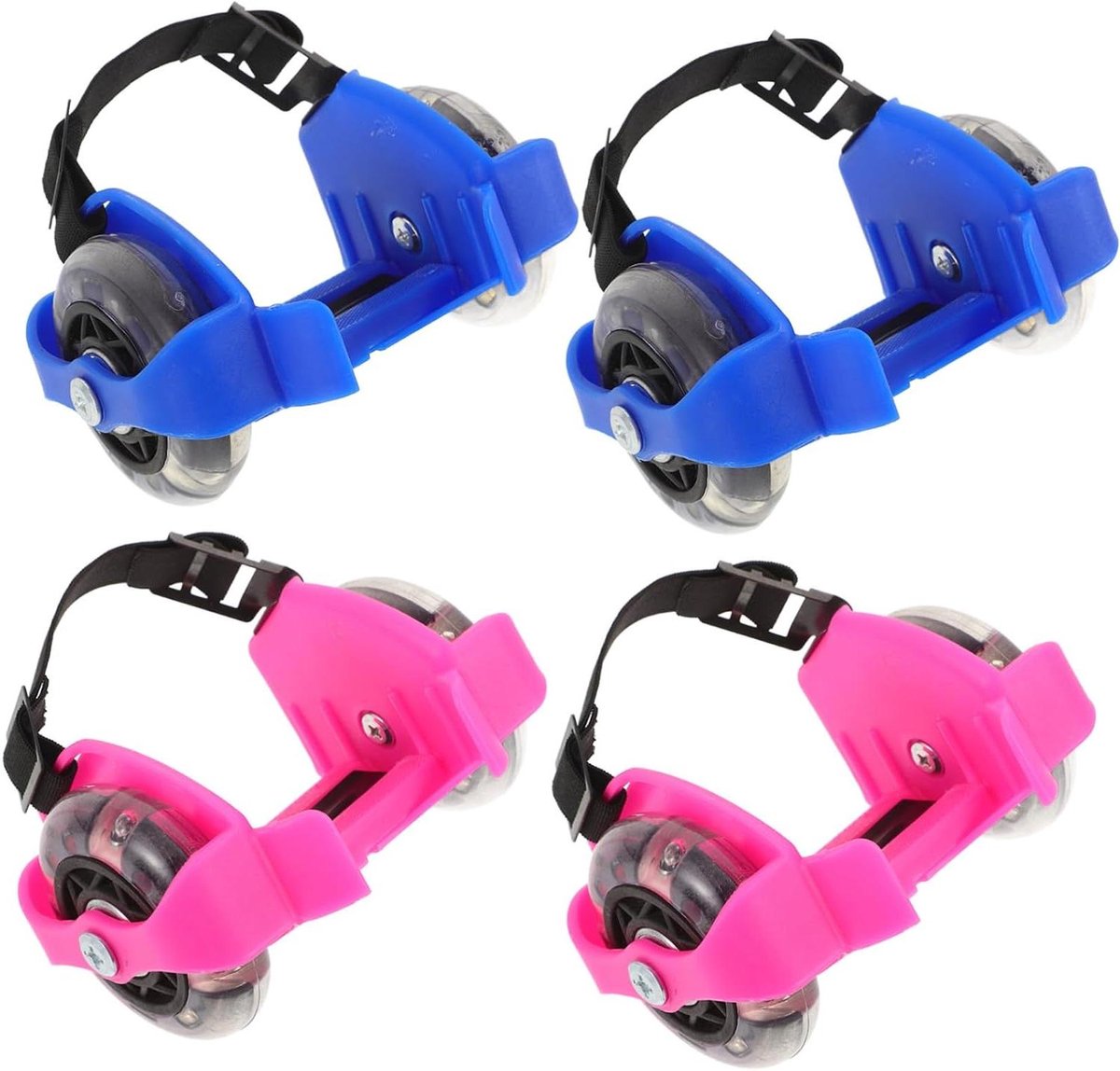 Lichtgevende Rolschaatsen Kinder skates Buiten Spelen Verstelbare Wielen 12×7.5×7.5CM