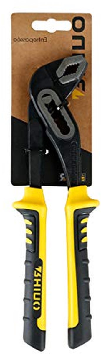 Waterpomptang - Verstelbare Tang - Vastpakken en Draaien - Ergonomische Handgreep - 250 mm - Satijn