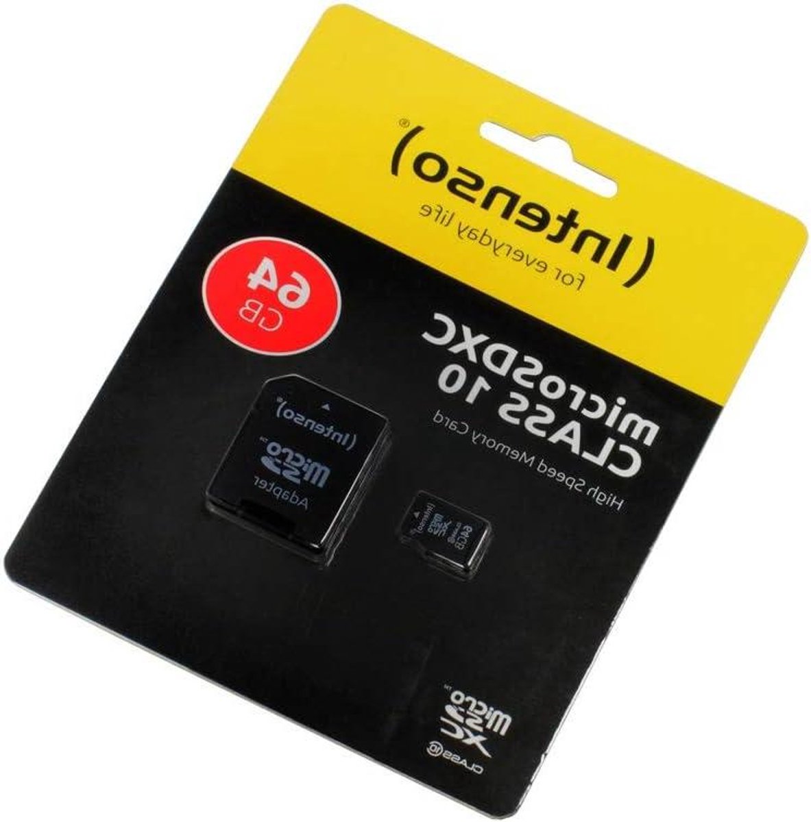 64GB Geheugenkaart - MicroSDXC Kaart - Opslag Uitbreiden - Klasse 10 Snelheid - 64GB - Zwart