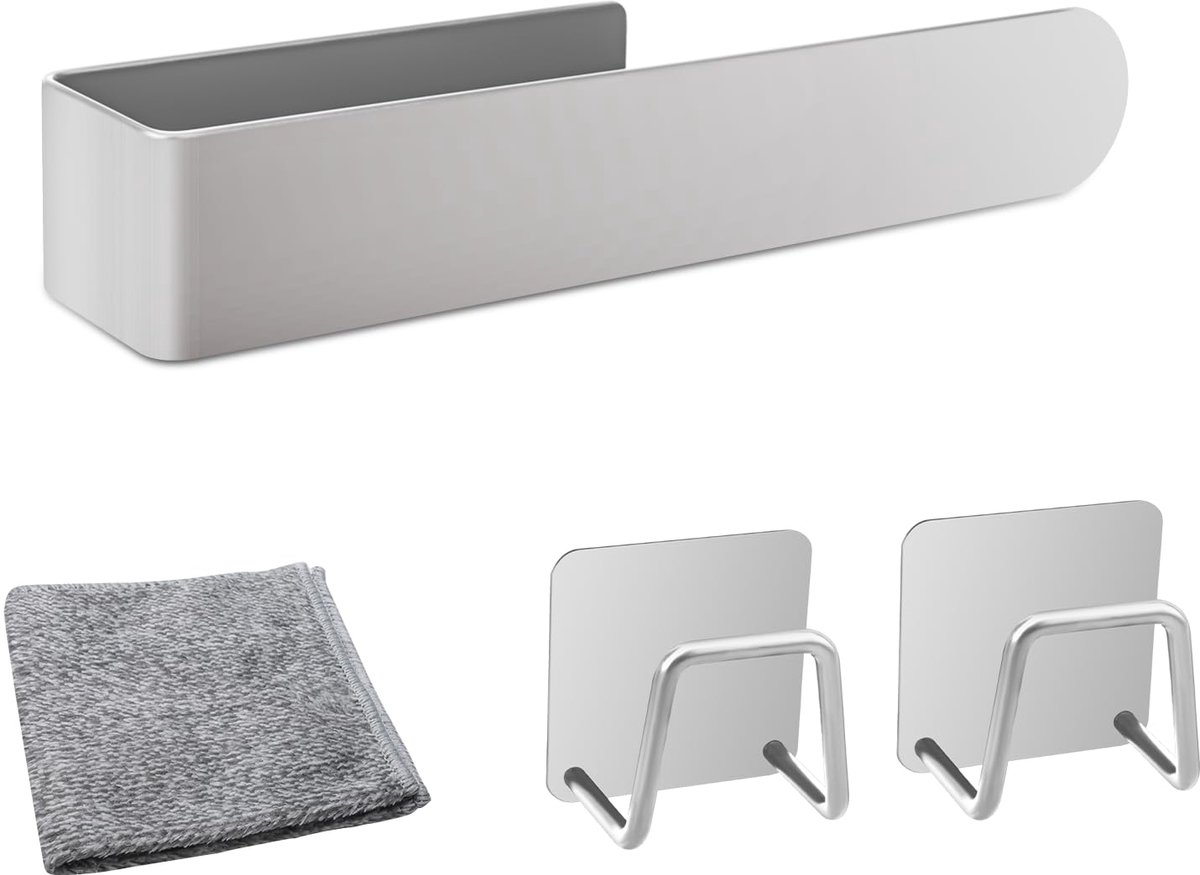 Dailygoods - Zelfklevende Afwasdoekhouder - Organiser voor Keuken en Badkamer