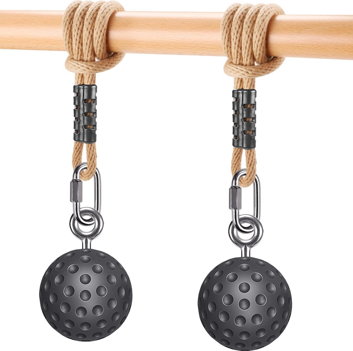 Dailygoods - Pull Up Ball Grip - Antislip Rotsklimmen voor Krachttraining