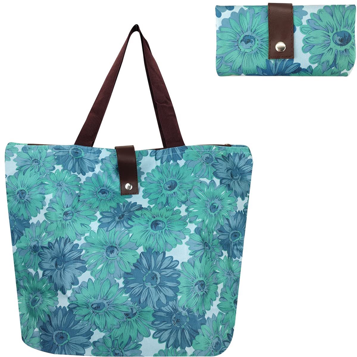 Dailygoods - Vouwbare Herbruikbare Winkeltas - Eco-vriendelijk Blauw