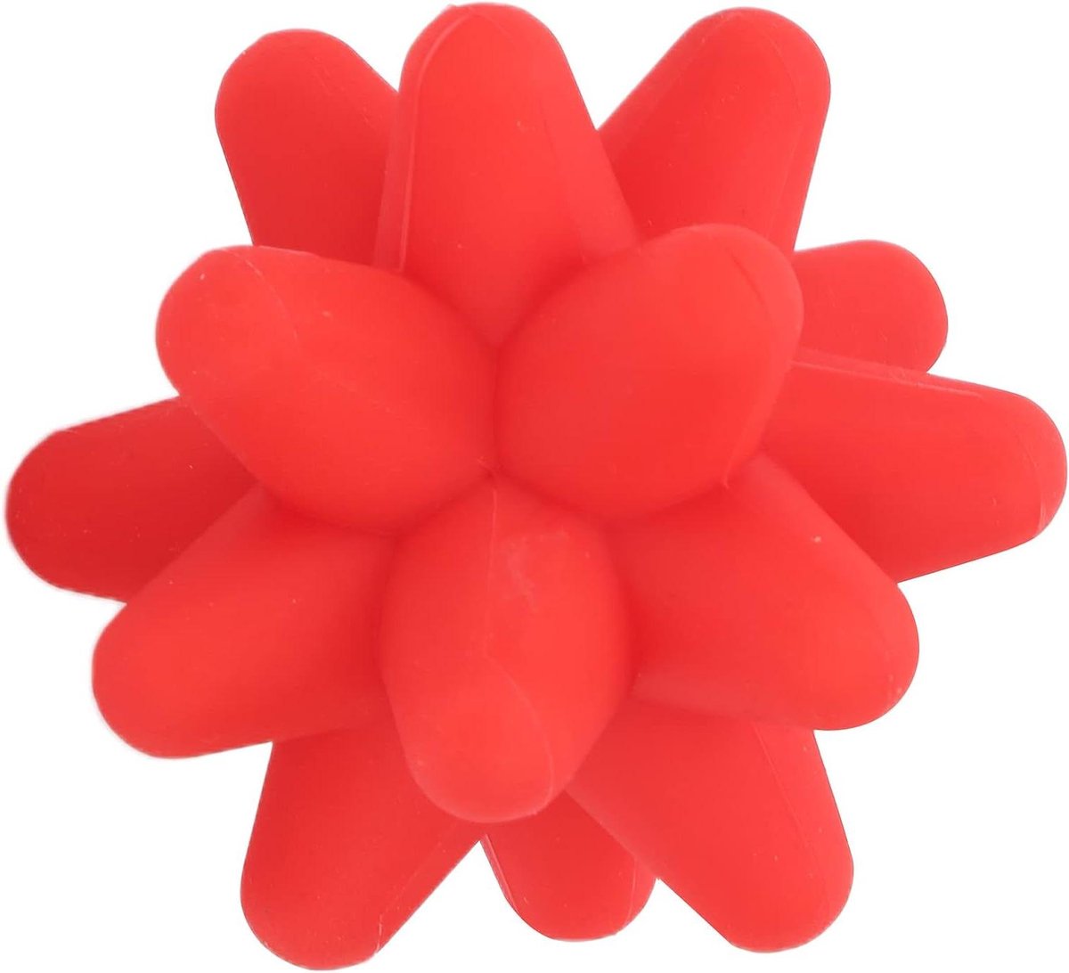 Massagebal - Spierbal Spierontspanning - Spierherstel - Dotmatrixontwerp - 8 cm - Rood