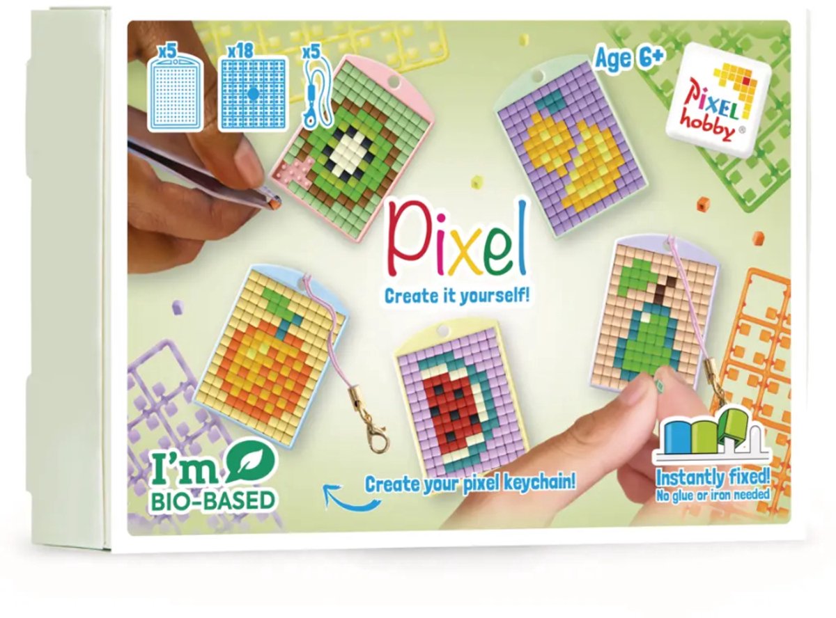 Pixelhobby Medaillon Thema Box Fruit 2