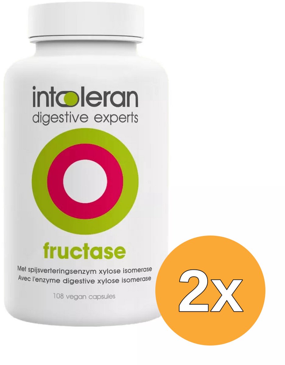 2x Intoleran Fructase (108 capsules)