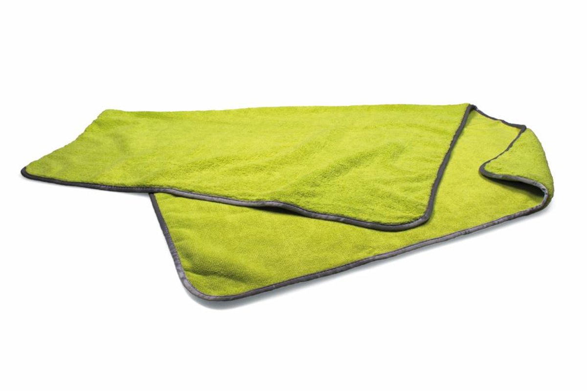 Microvezel Autodroogdoek Dubbelzijdig ChiaMo.nl Appelgroen 60 x 90 cm – 500 g/m²