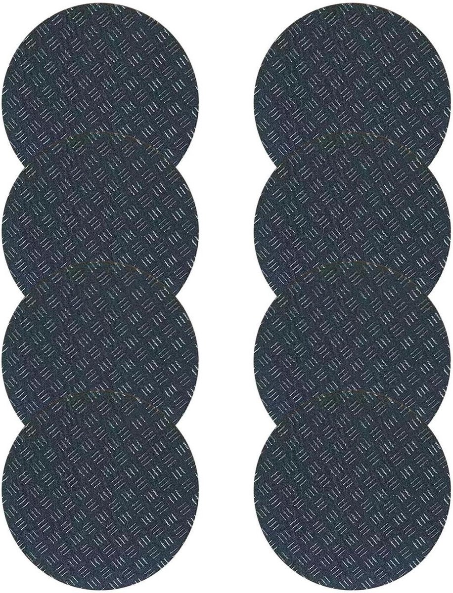 Loopband Mat - Onderlegger Tapijt - Vloer Beschermen - Schokabsorberend - 10x10x0.5 cm - Zwart