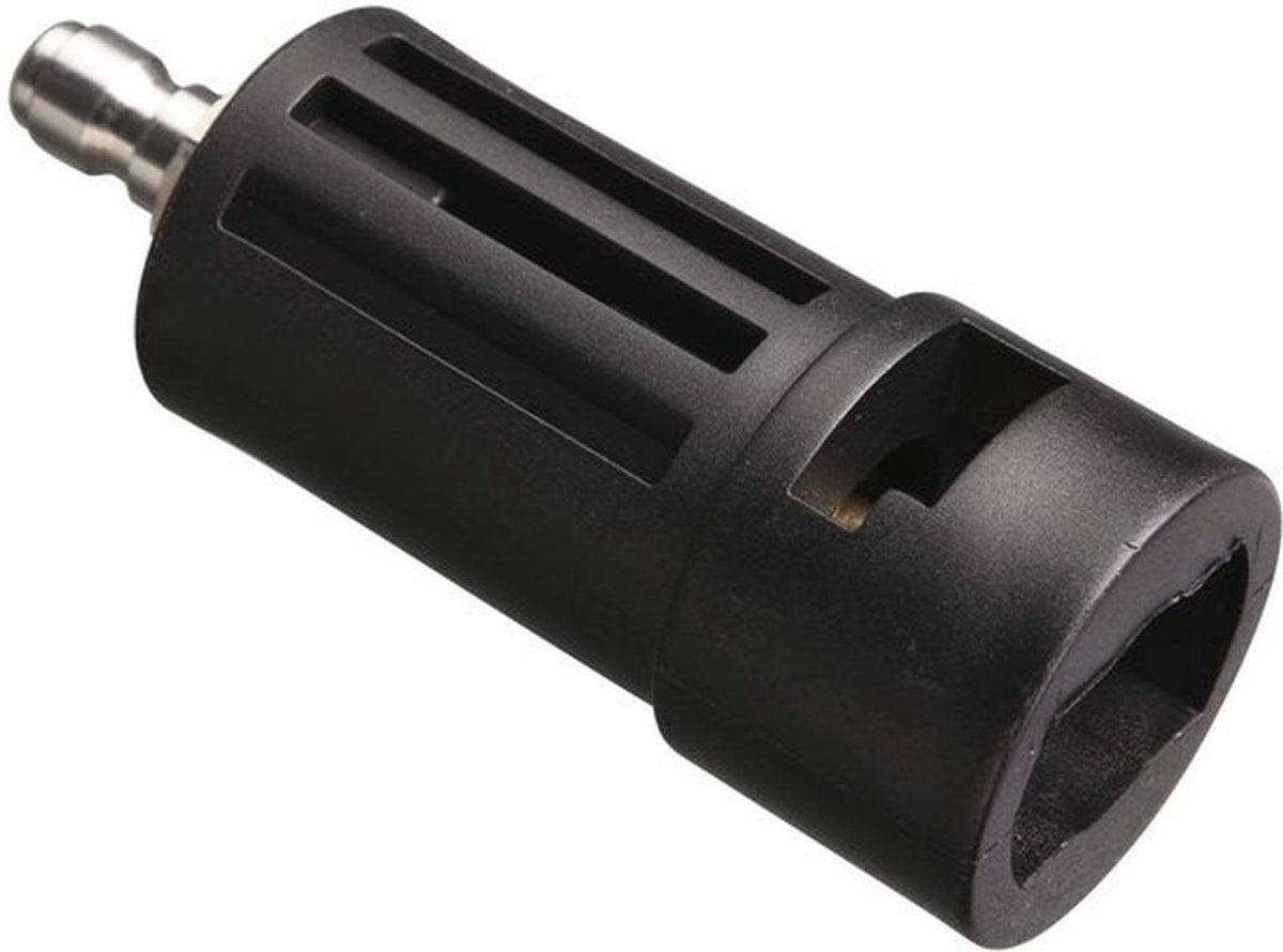 - Hoge Druk Wasmachine Adapter - 1/4" Snelle Loskoppeling - Geschikt voor Karcher - Zwart - Vervangaccessoire - Voor drukreinigers - Adapter voor
