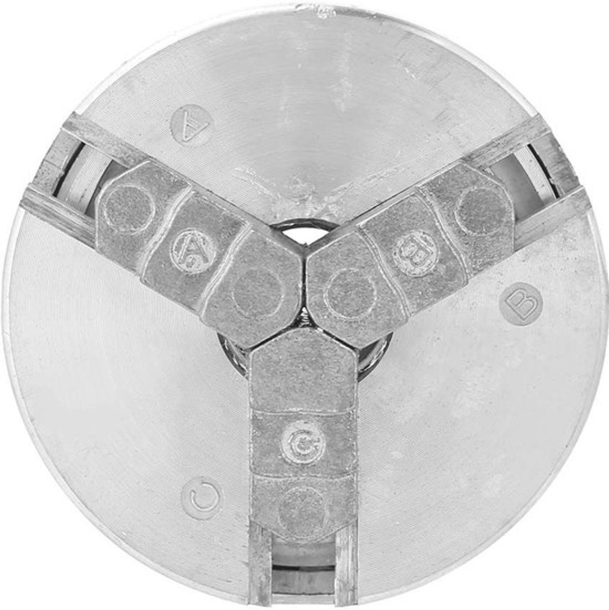 Draaibank Mini - 3-Klauwen Boorkopklem - Zinklegering - Maximale openingsgrootte 45mm - Minimale openingsgrootte 2mm - Slijtvast en corrosiebestendig - Boorkop