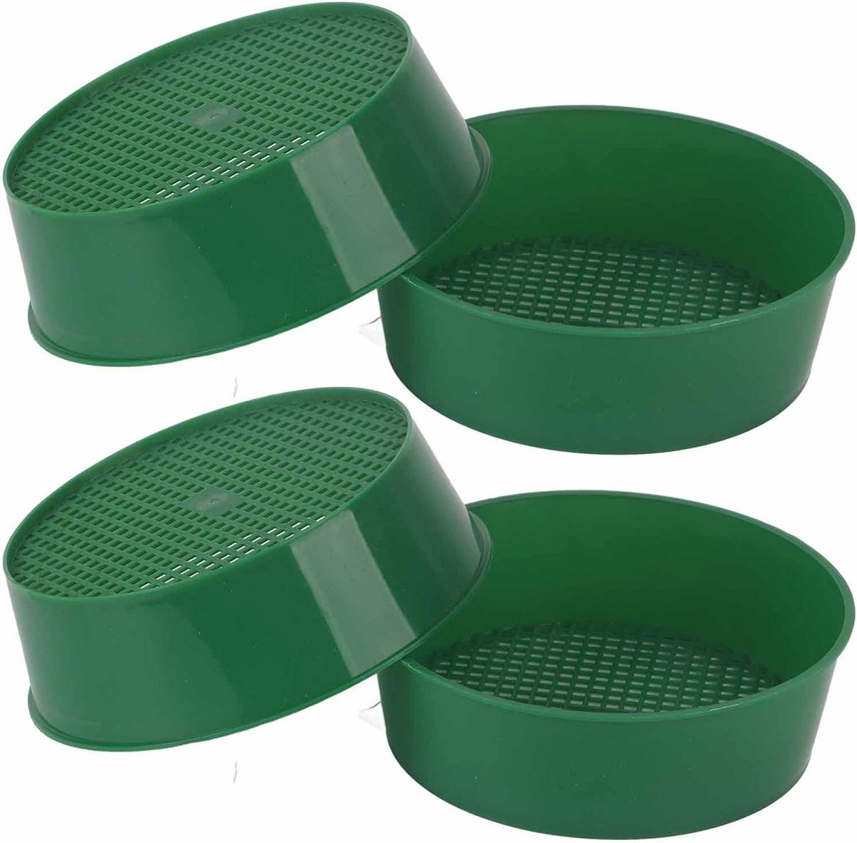 Tuinzeef - Zandfiltergereedschap - Planten Verpotten - Uniform Gaas - 62 x 62 Inch - Zwart
