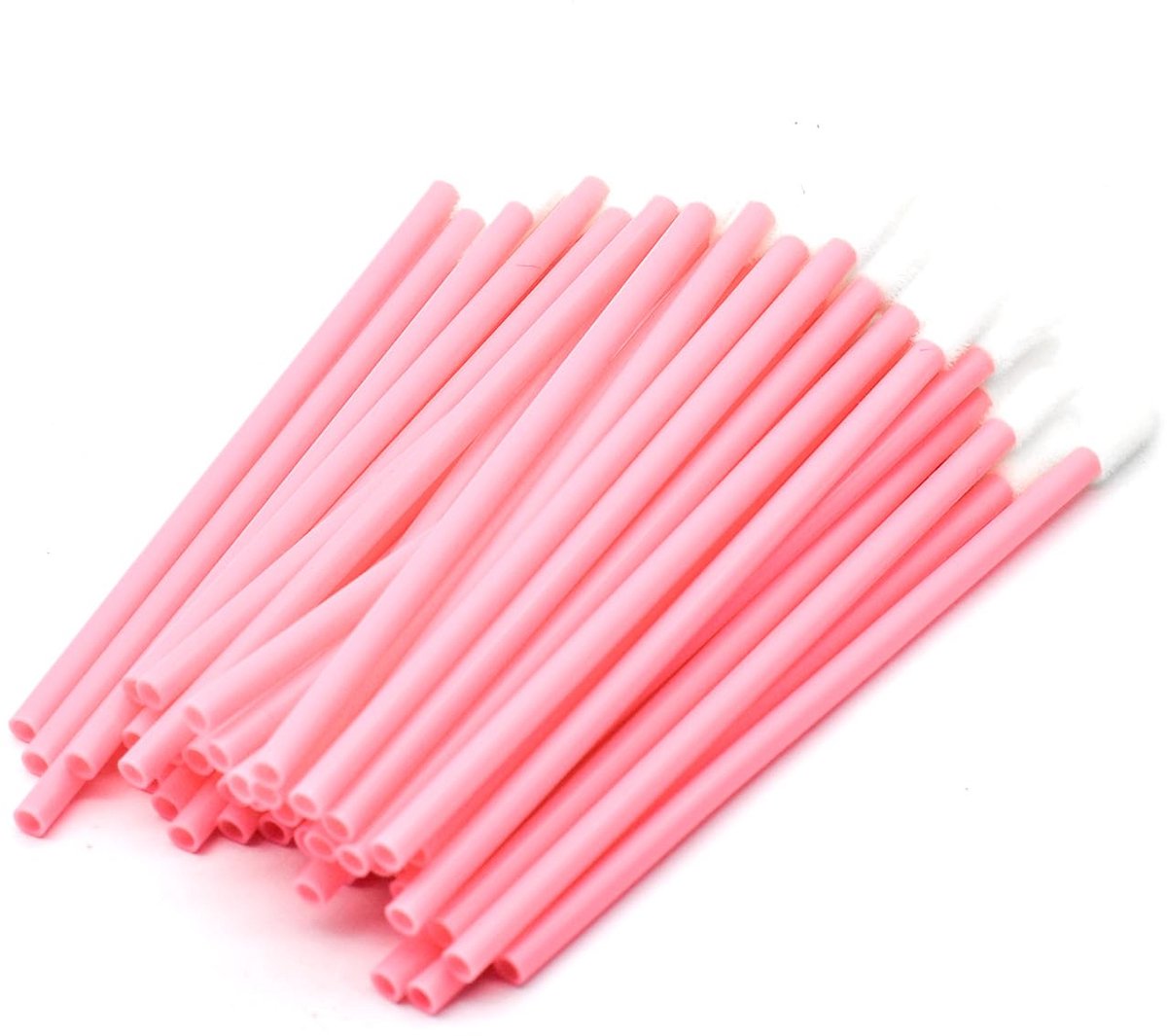 Dailygoods- Lippenstiftborstel 200 stuks - Wegwerp Applicator - Hygiënisch Make-up Gereedschap - Voor Lippen/Ogen - 10,3 cm Lengte - Perfect voor Visagisten