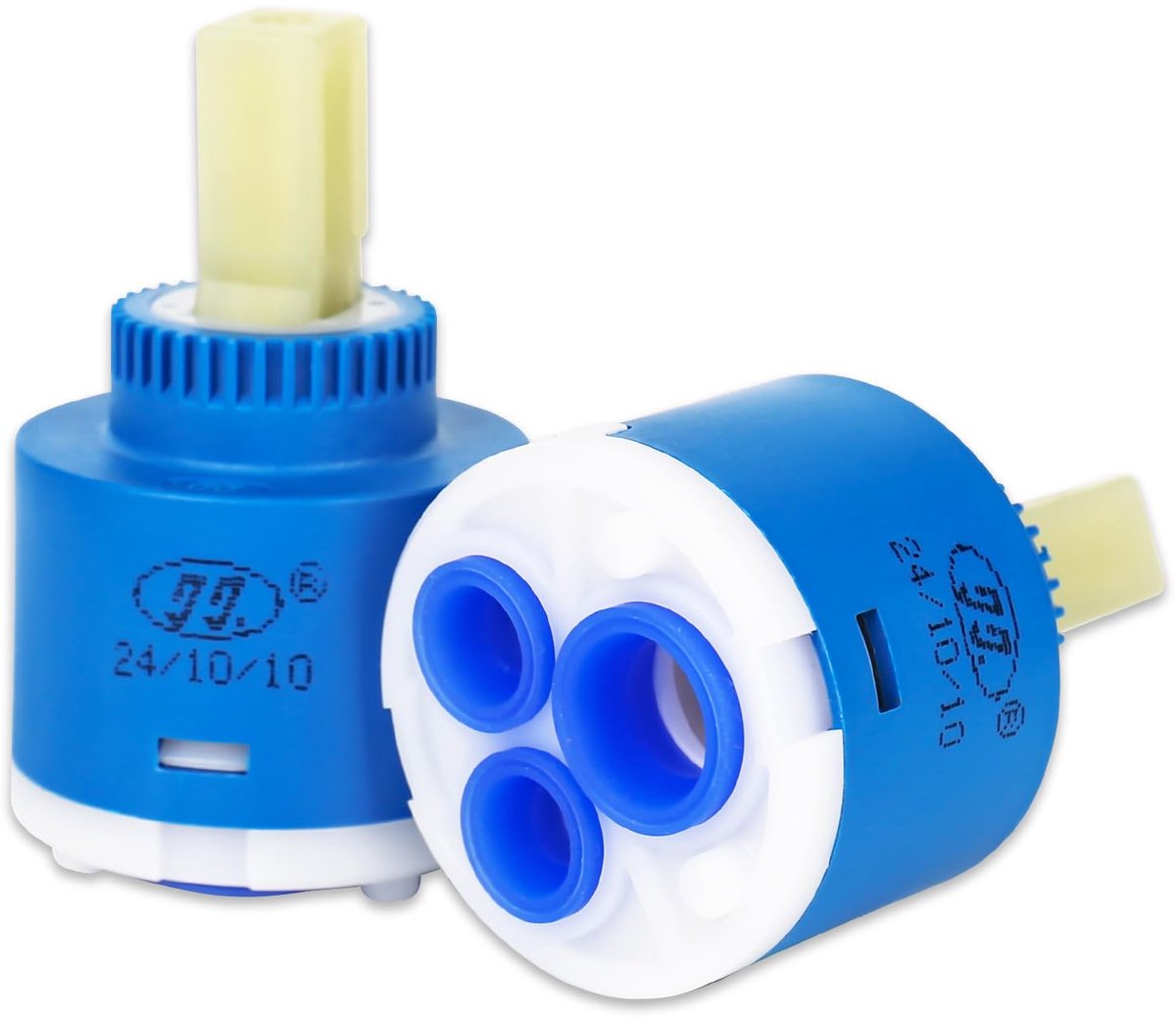 Dailygoods - Cartridge Kraan voor Patroon - Set van 2 Keramische Waterkranen