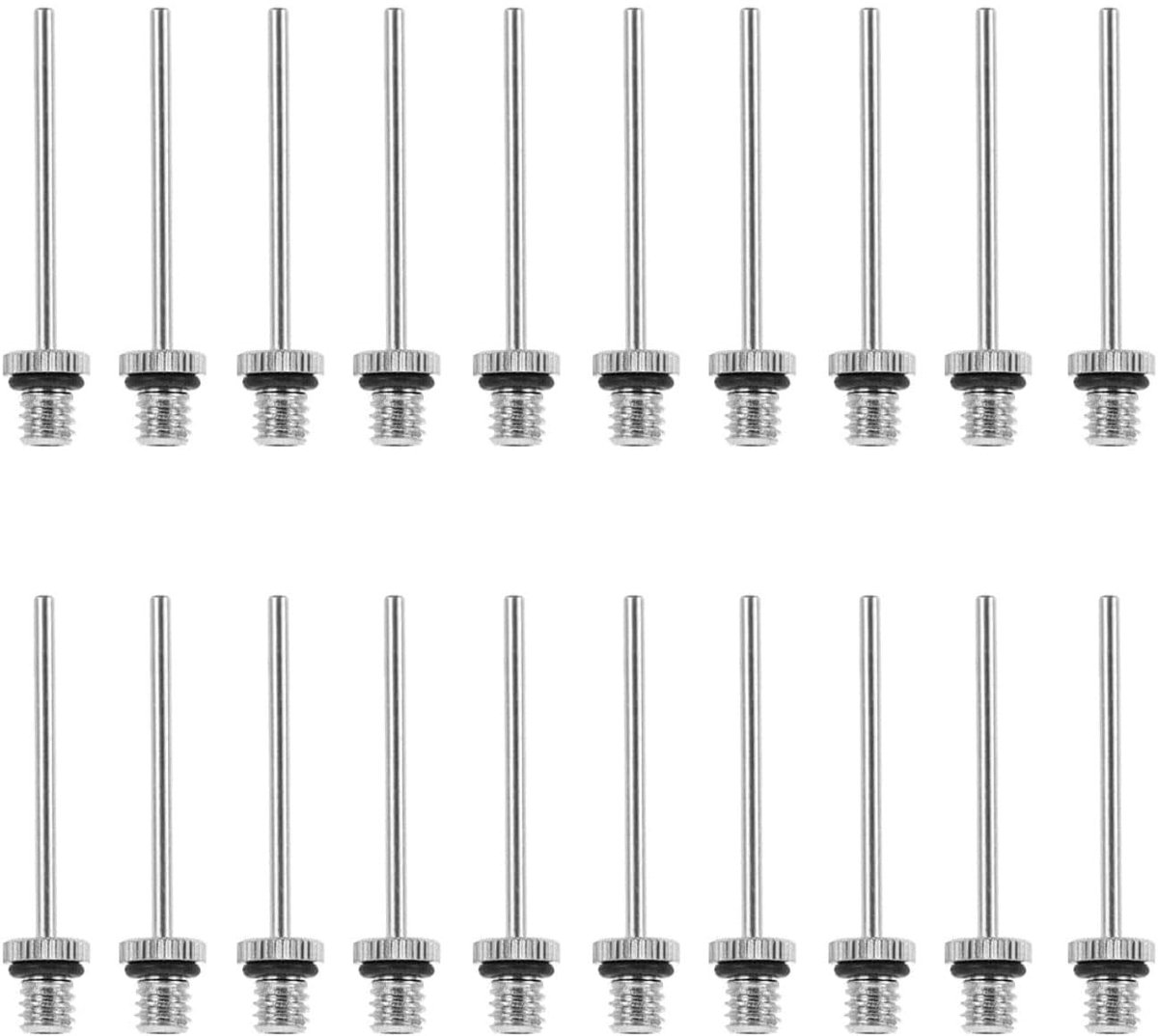 Dailygoods - Balpompnaald Set van 20 Stuks - Geschikt voor Diverse Sportballen zoals Voetbal en Basketbal