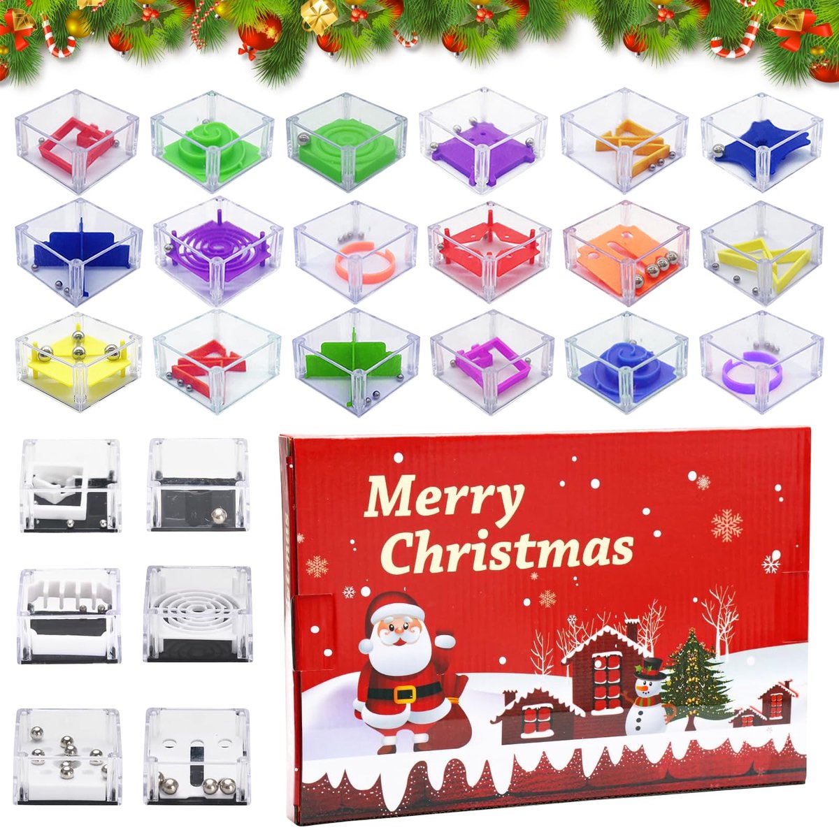 Dailygoods - Adventskalender 2025 - 24 Puzzels voor Volwassenen