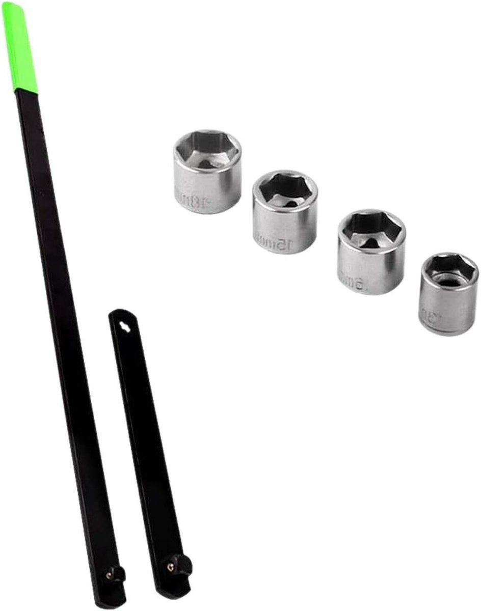 Gereedschapsset Autoriemen - Spanrol Gereedschap - Riemen Monteren - Slank Ontwerp - 575 mm - Staal