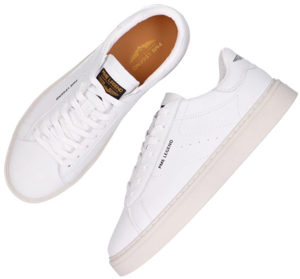PME Legend Sneaker Rivet CS-11 Leather White