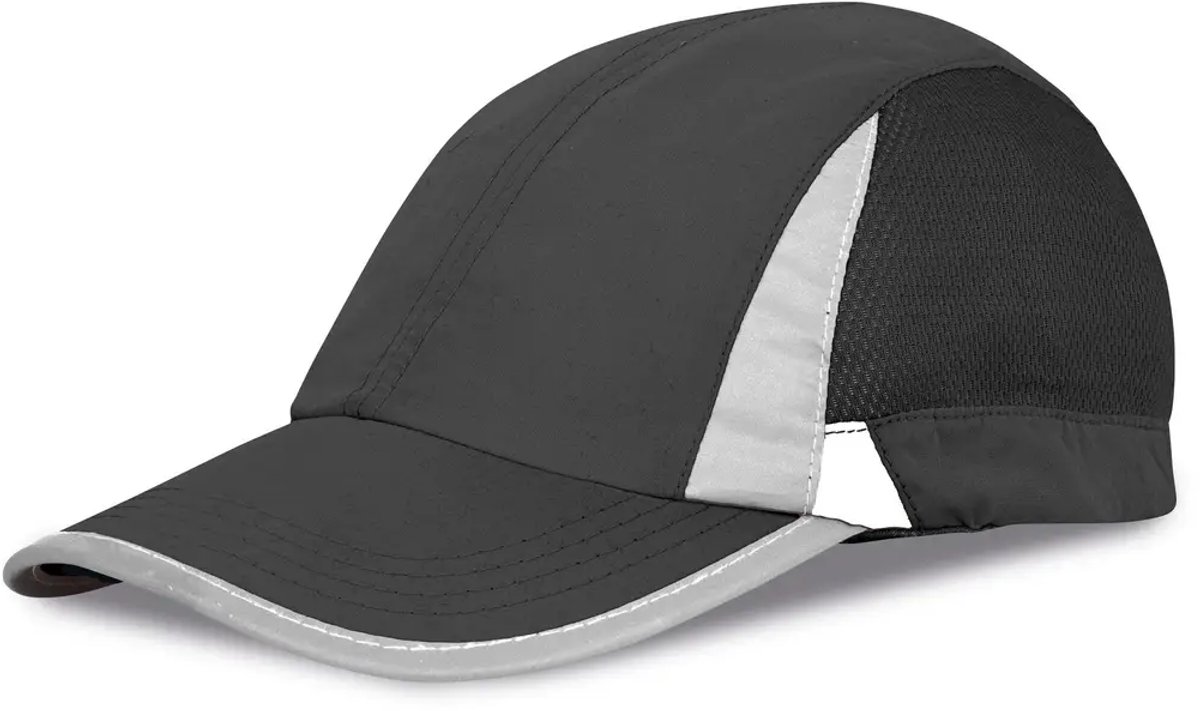 Result Sport Cap RH86 - Black/White - One size