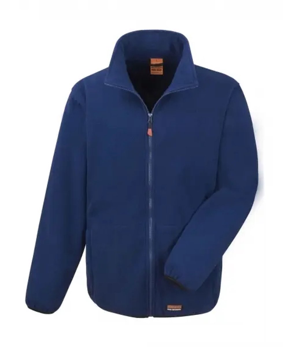 Result Heavy Duty Microfleece Jacket RT330 - Navy - L