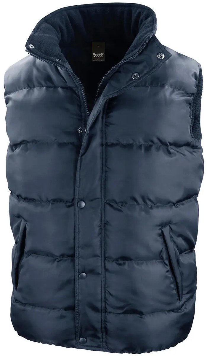 Result Nova Lux Hooded Gilet RT223 - Navy - L