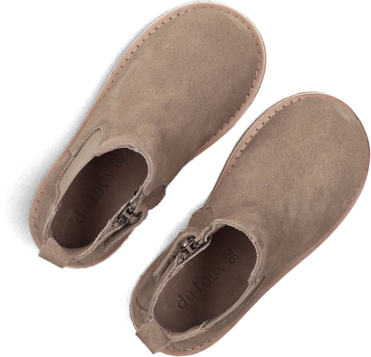 Du Loua Du Cos Boots Meisjes - Camel - Maat 27
