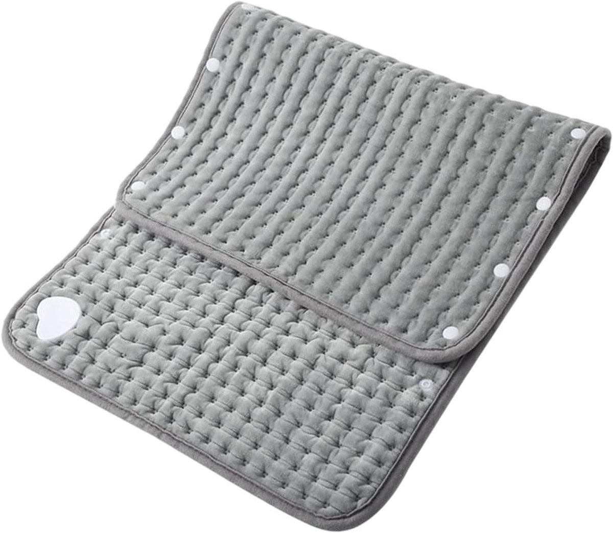 Verwarmingsdeken Rug - Warmtekussen Schouder - Spierontspanning - Gelijkmatige Warmte - 61 x 30 cm - Grijs