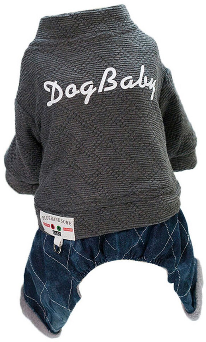Winteroverall DOG voor honden - Grijs, M