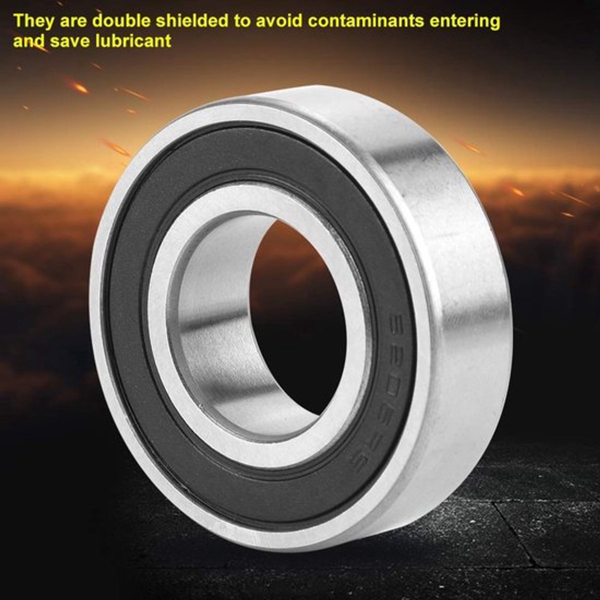 Kogellagers 10 Stuks - 6205-2RS - Hoog Snelheid - Dubbelzijdige Sealing - Diepe Groef - Kogellager Staal - Binnen/ Buiten Diameter 25 mm - Lagers