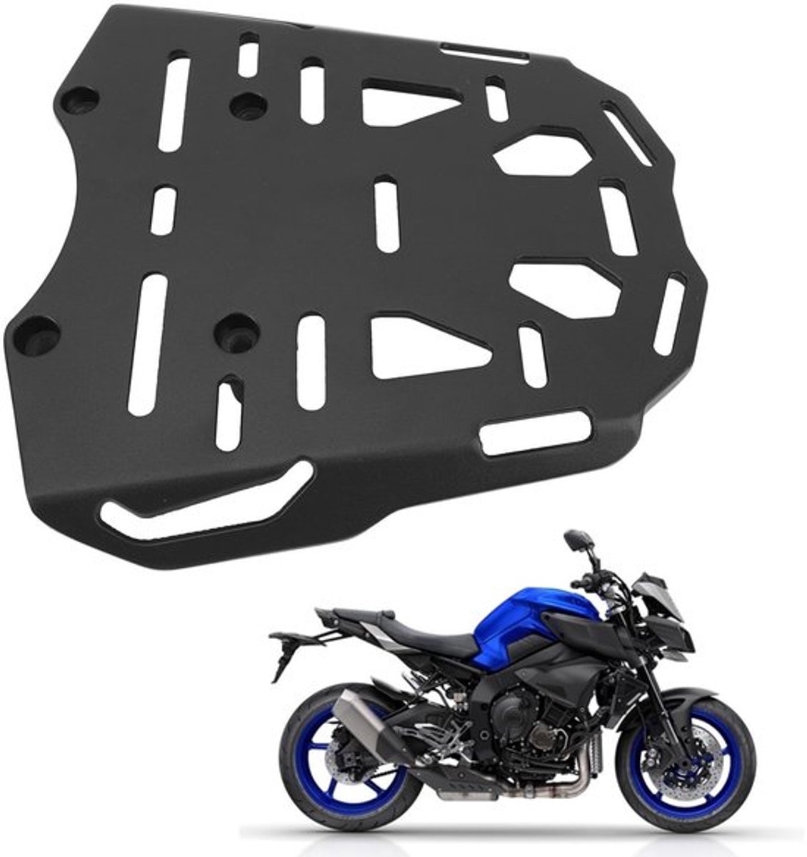 Bagagerek Aluminium - Bagagedrager - Achterlicht Beugel - Motorfiets Accessoire - Geschikt voor PCX 125/150/160 - Betrouwbaar Ontwerp - Motorfietsdrager