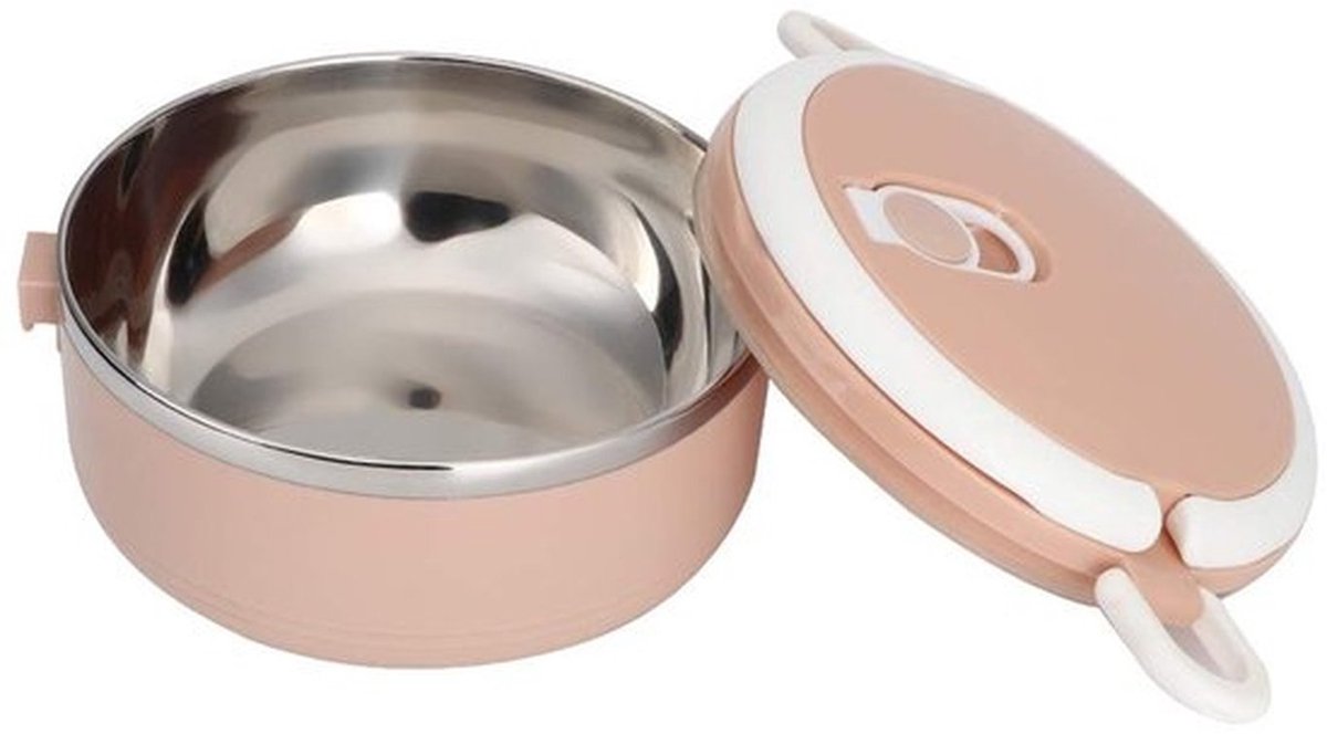 Lunchbox Geïsoleerd - Ergonomische Handgreep - Voedselcontainer - Draagbaar - Voor Picknicks/Kamperen - Veiligheidsgespen