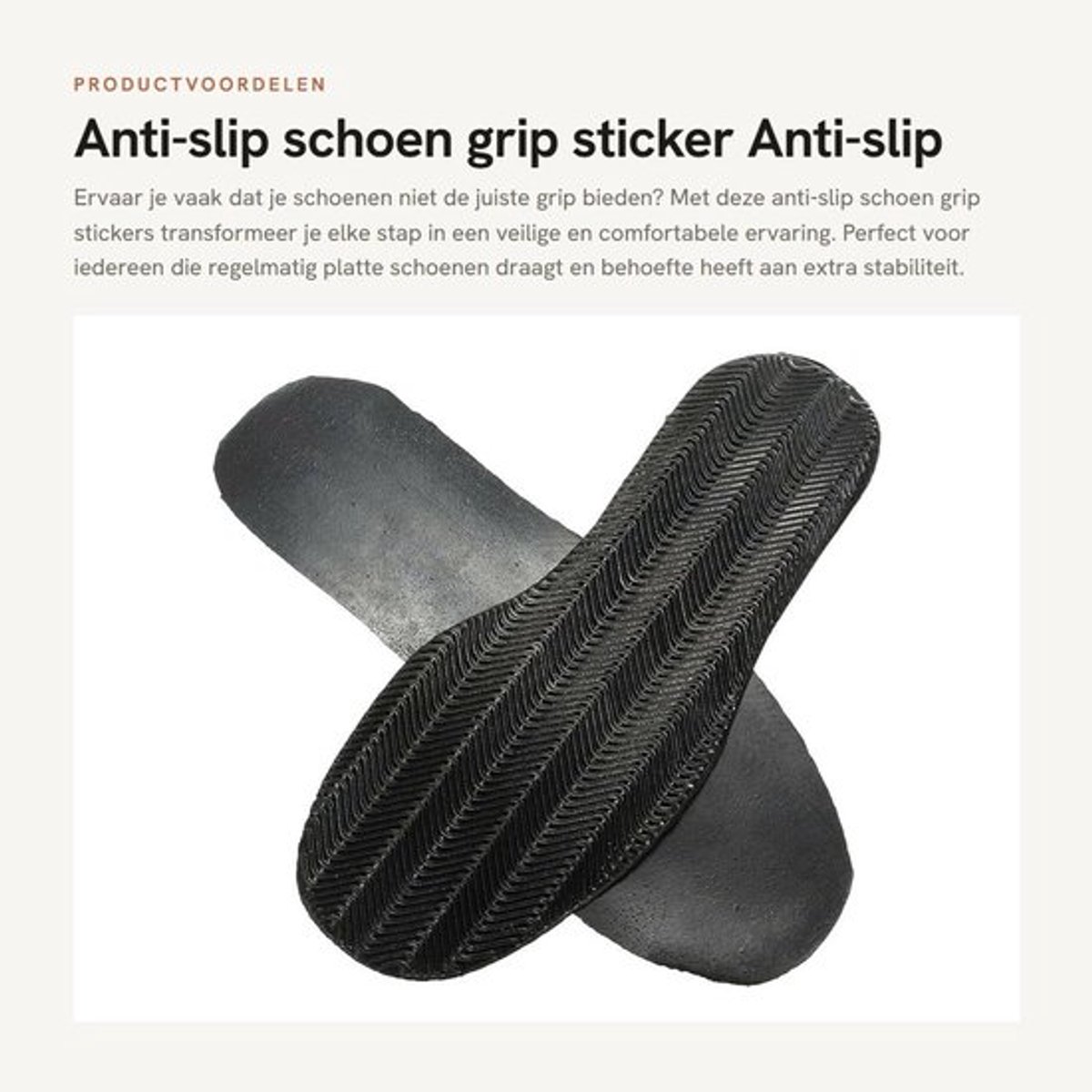Schoen Grip Sticker - Antislip Rubberen Pads - Schoenzolen Reparatie - Zacht Rubber - Duurzaam - 29×11.5×0.2CM/0.35CM